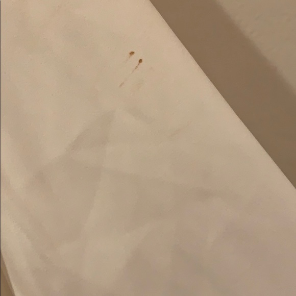 Bar III White v neck work top - Picture 5 of 6